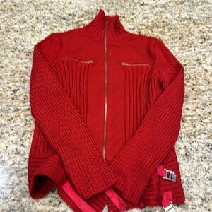 COPY - Red women cardigan in great condition!